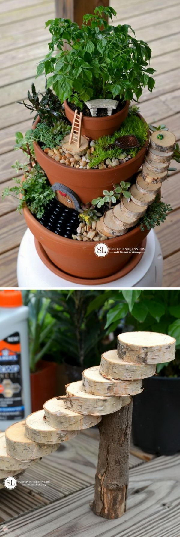 Fairy Garden Ideas: DIY Flower Pot Miniature Fairy Garden