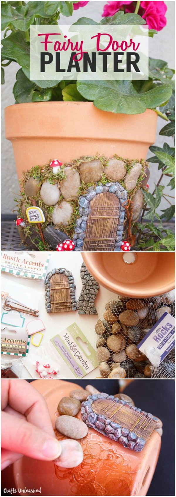 Fairy Garden Ideas: DIY Terracotta Fairy House Planter