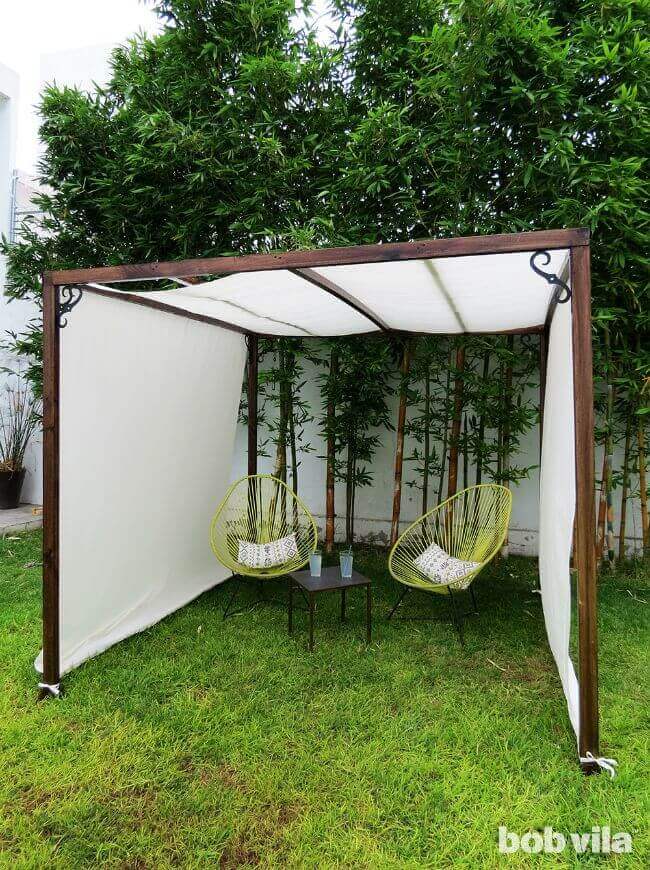 DIY Breezy Outdoor Room