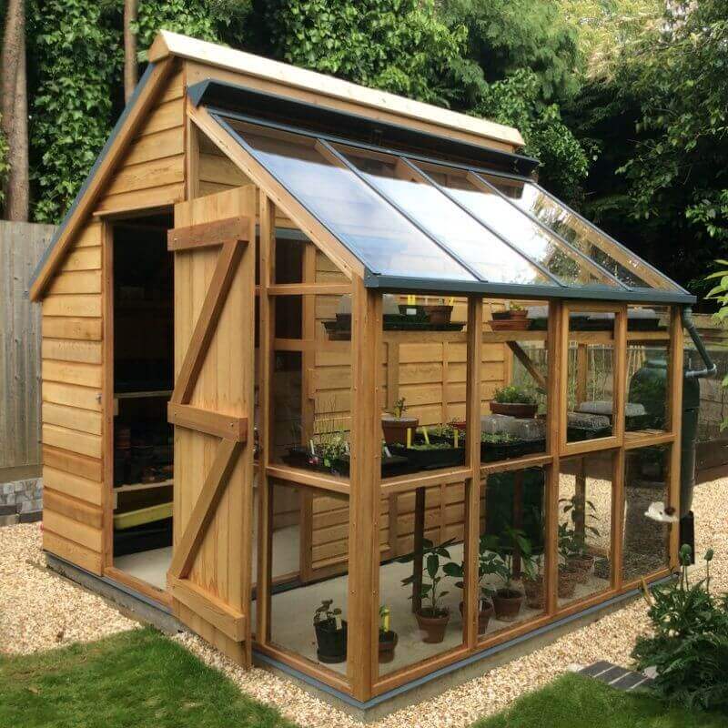 A Greenhouse Storage Shed for your Garden