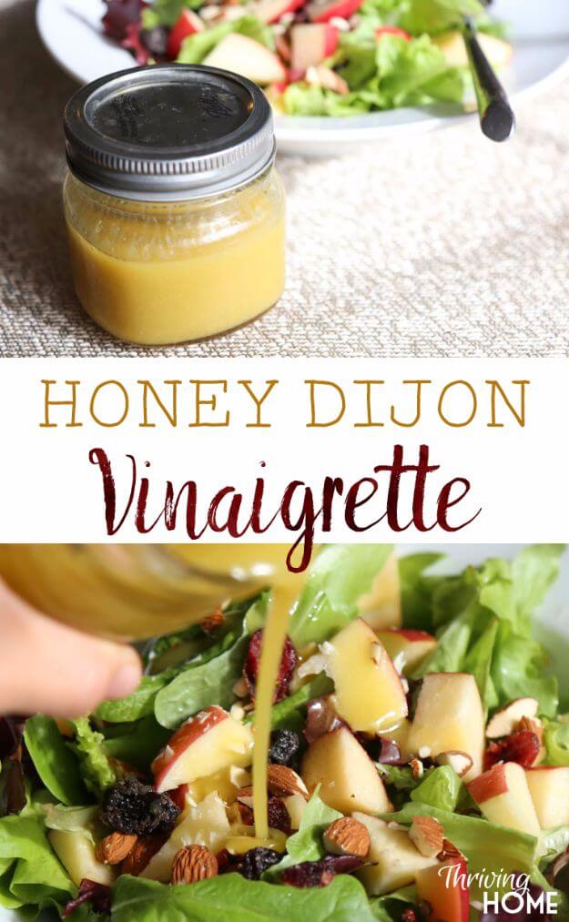 Honey Dijon Vinaigrette Salad Dressing