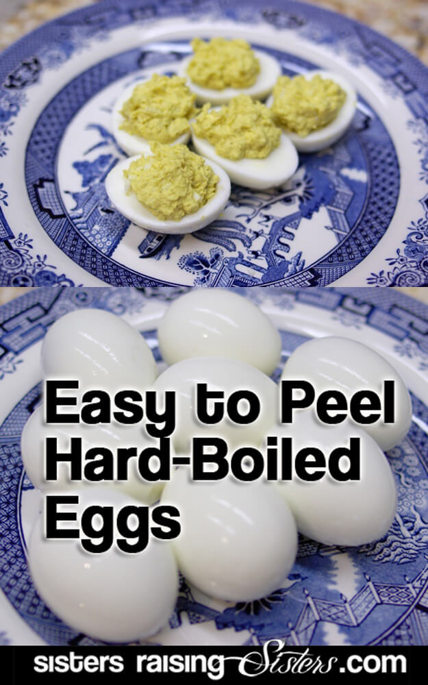 Make Easy To Peel Hard-Boiled Eggs