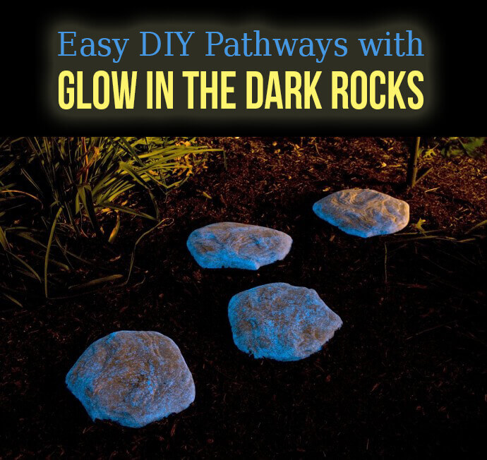 Glow in the Dark Pathway Rocks