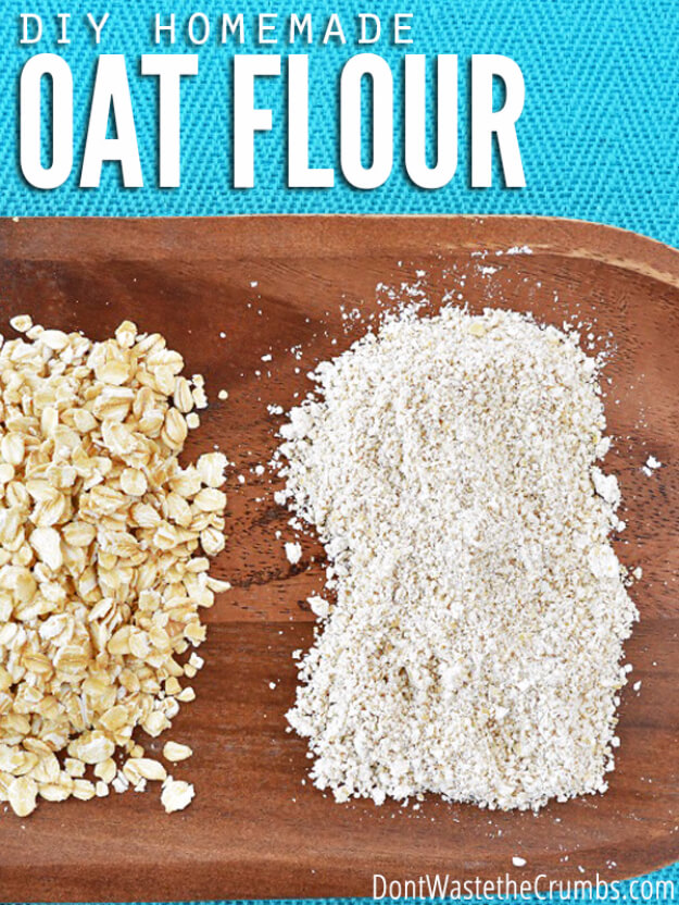 DIY Homemade Oat Flour