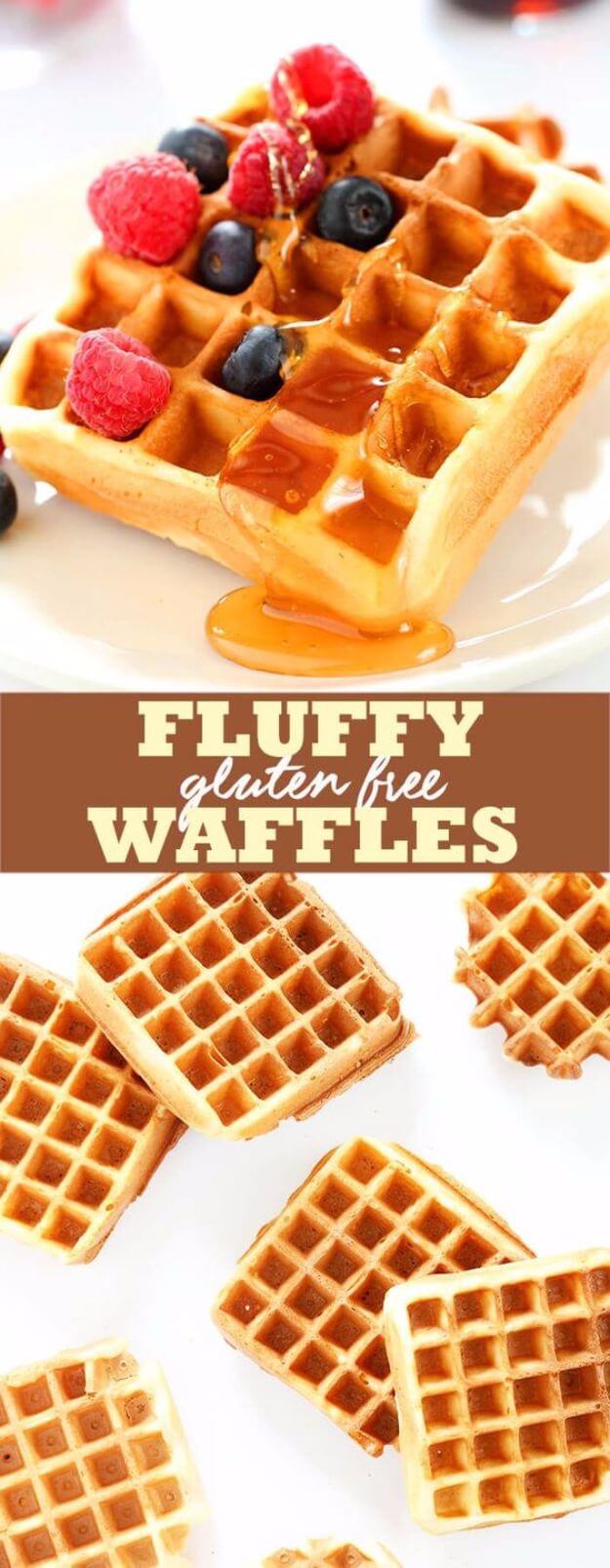 Fluffy Gluten Free Waffles