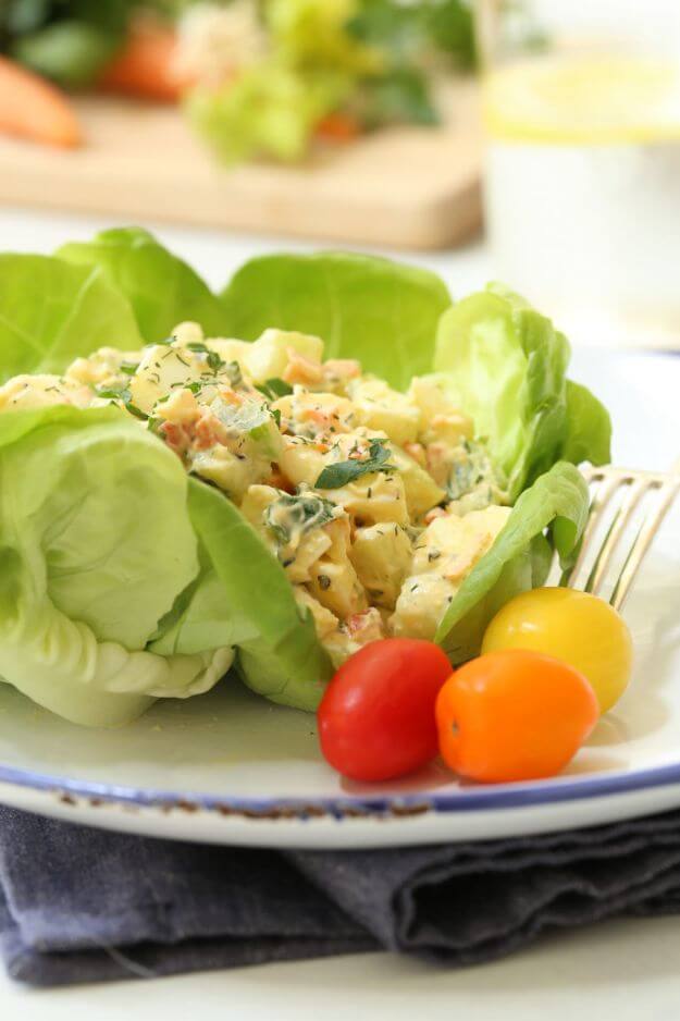 Loaded Low-Fat Egg Salad