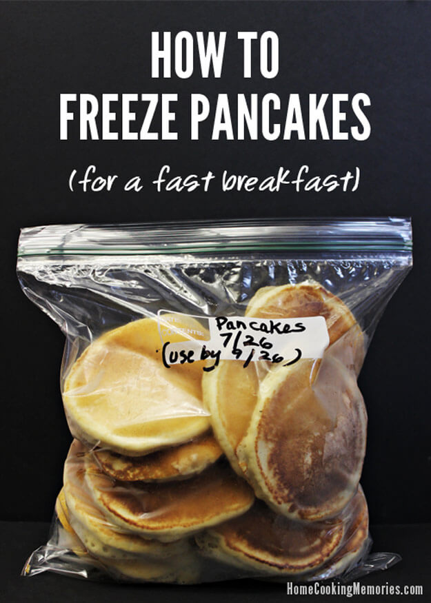 Make And Freeze Pancakes