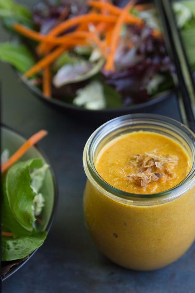 Carrot And Ginger Japanese Salad Dressing