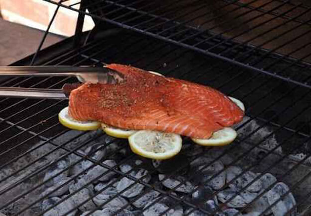 Grill Fish On Lemons To Prevent Sticking