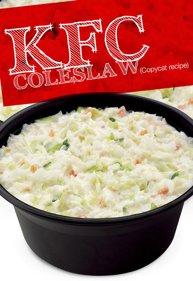 KFC’s Secret Cole Slaw Recipe