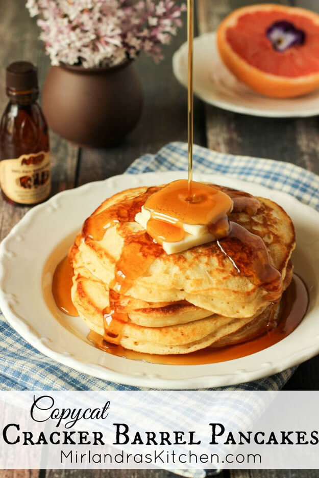 Copycat Cracker Barrel Pancakes