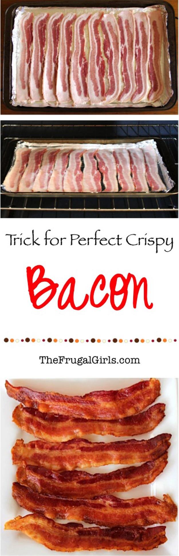 Make Perfect Crispy Bacon In The Oven