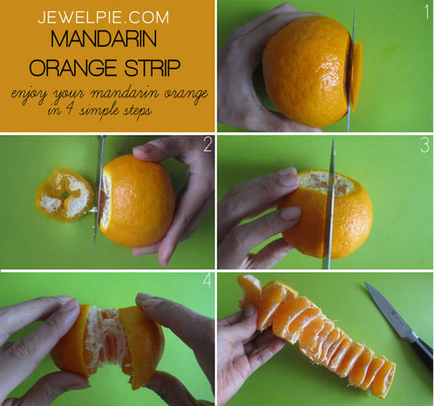 Peel Oranges The Easy Way