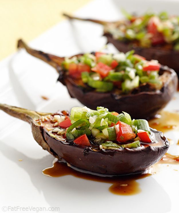  Grilled Baby Eggplants With Korean Barbecue Sauce