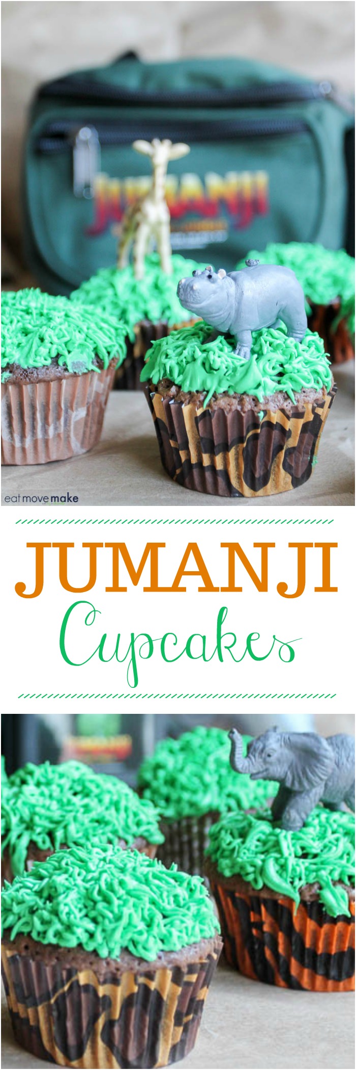 Jumanji Cupcakes