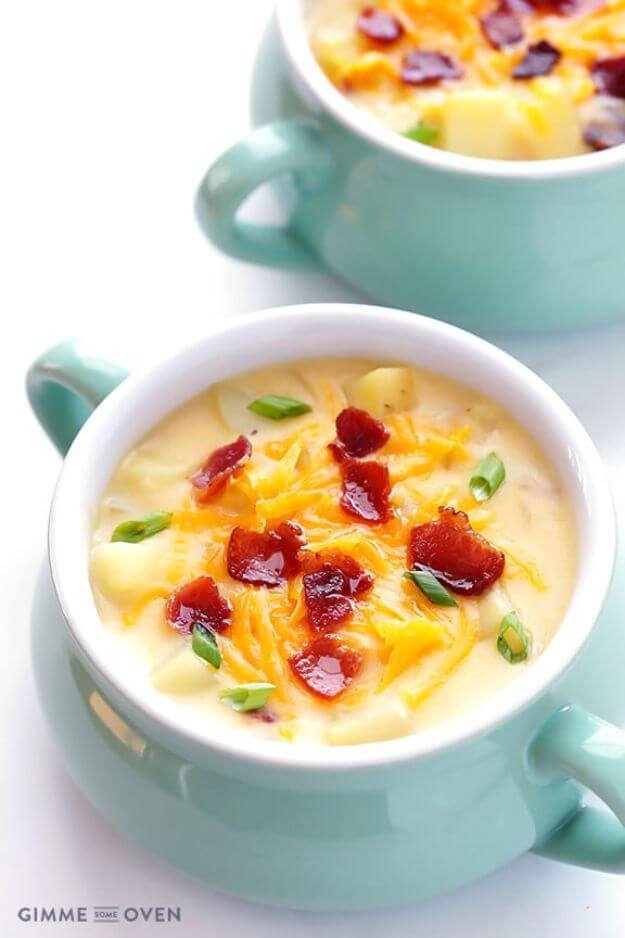 Light And Creamy Potato Soup