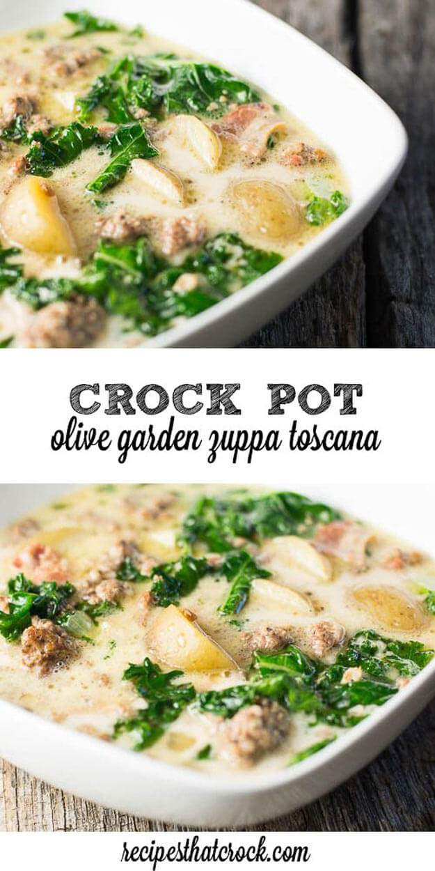 Olive Garden Zuppa Toscana Recipe Crock Pot Copycat