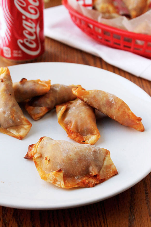 Baked Pizza Rolls