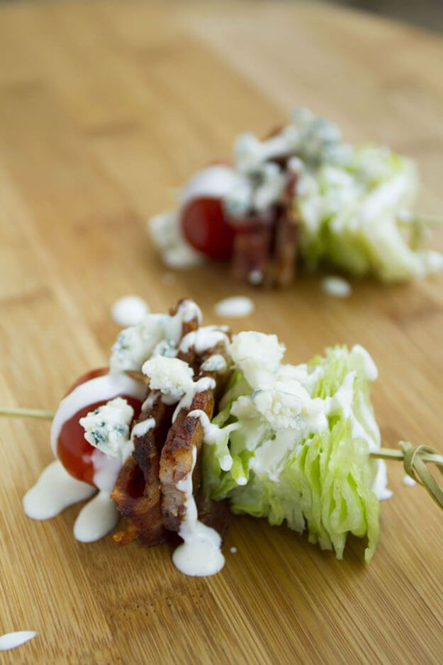 Wedge Salad On A Stick