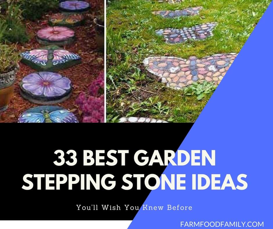33 Best Garden Stepping Stone Ideas For A Beautiful Walkway