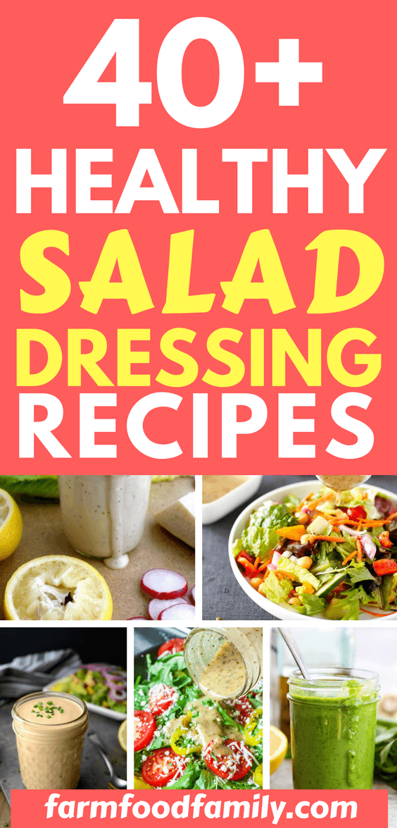 Homemade salad dressings may sound too complicated, but we can assure you that making your own salad dressing will be well worth your time. I love to make dressing on Sunday night and then enjoy it all week when I have less time to make things for lunch and dinner.
