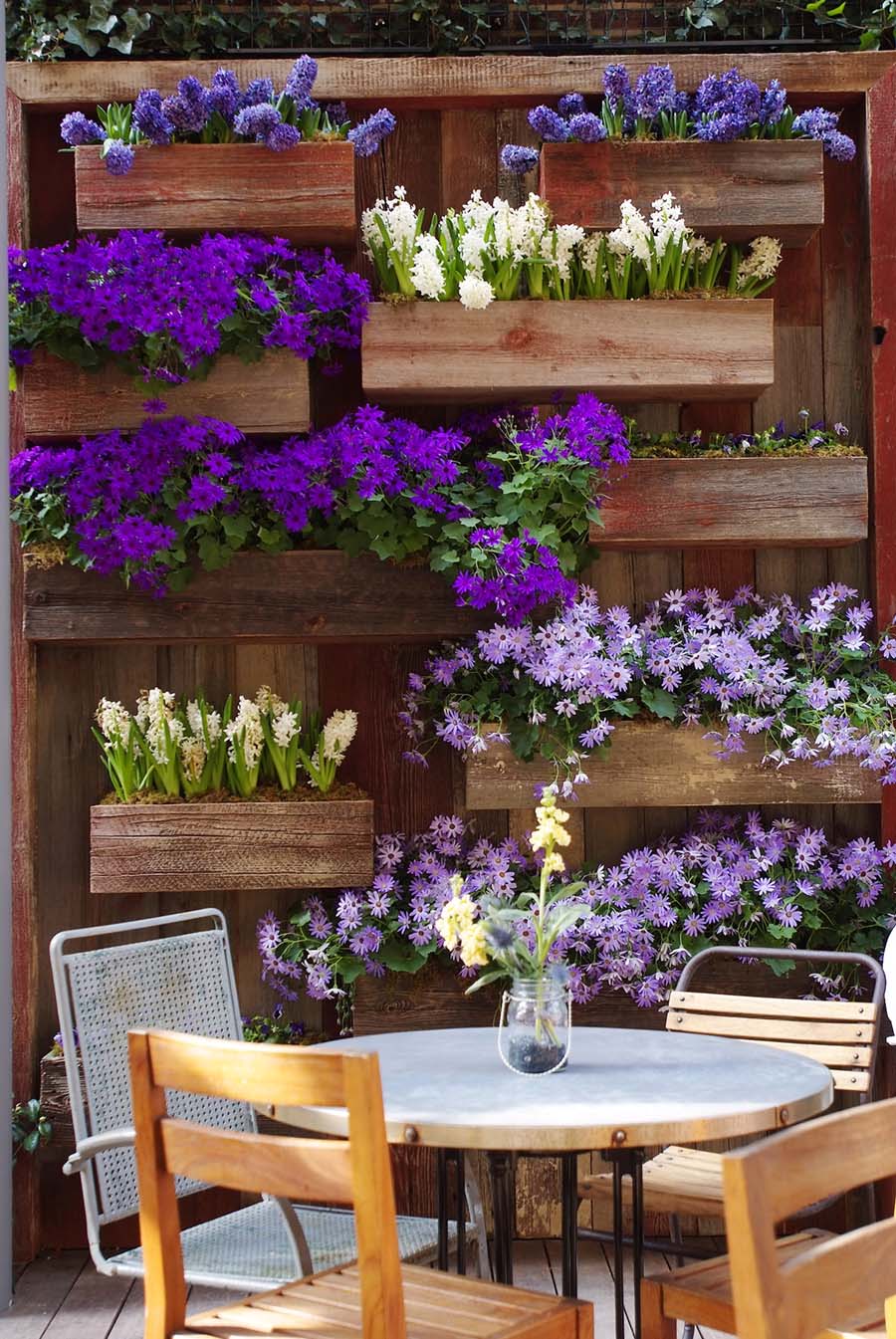 Frame a Patio Space with a Beautiful Hanging Garden