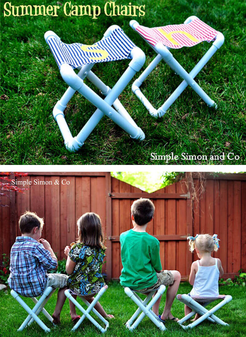 Summer Fun Custom PVC Camp Chairs