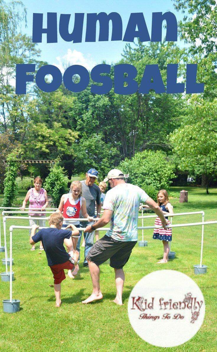 The Perfect Family Game: Human Foosball