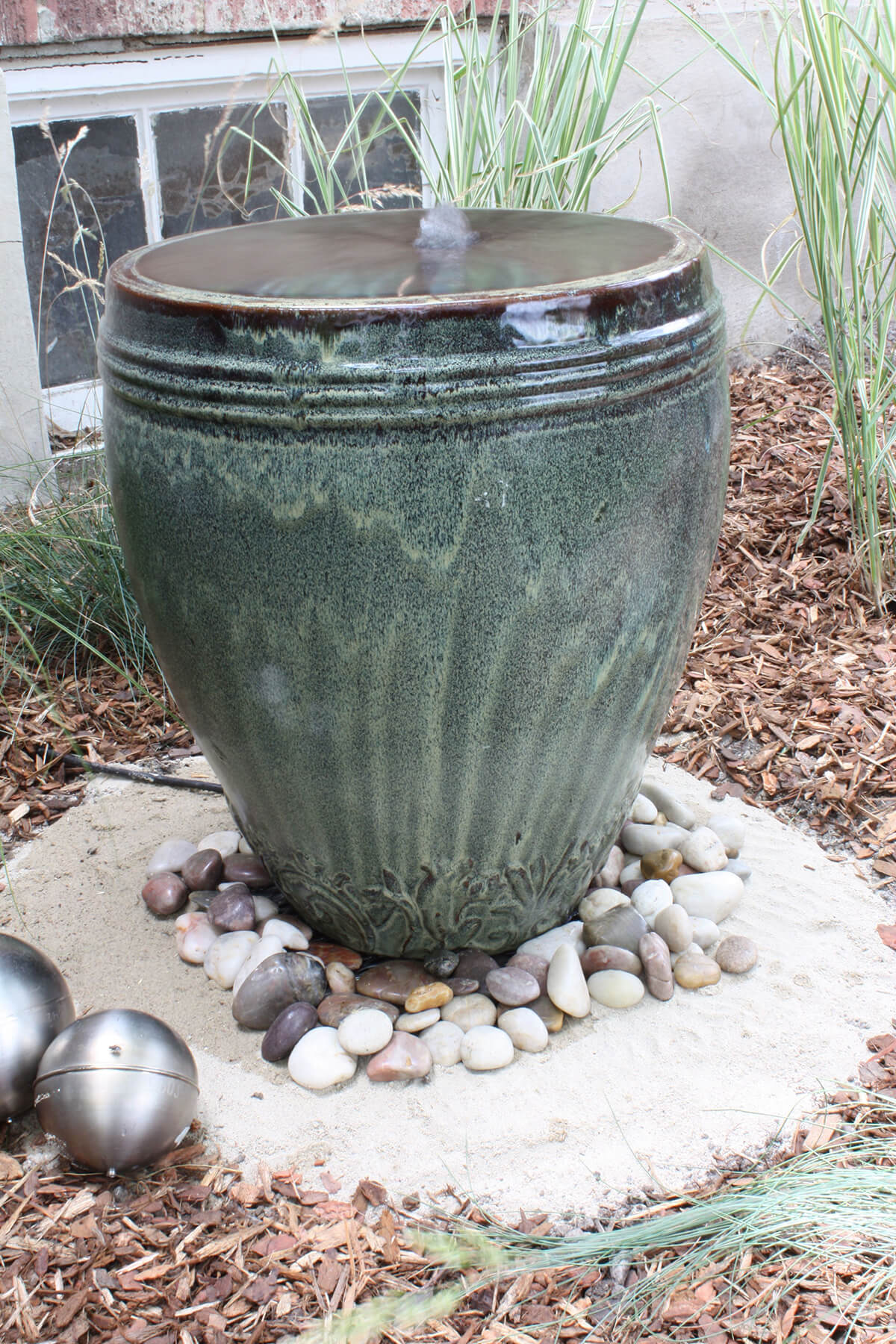 My Ceramic Pot Overfloweth Water Feature