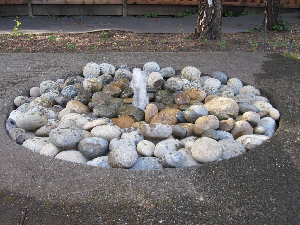 River Rock Mini Fountain