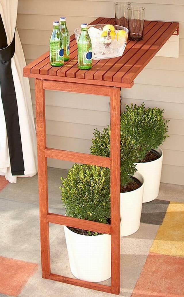 A Standing Bar for the Deck