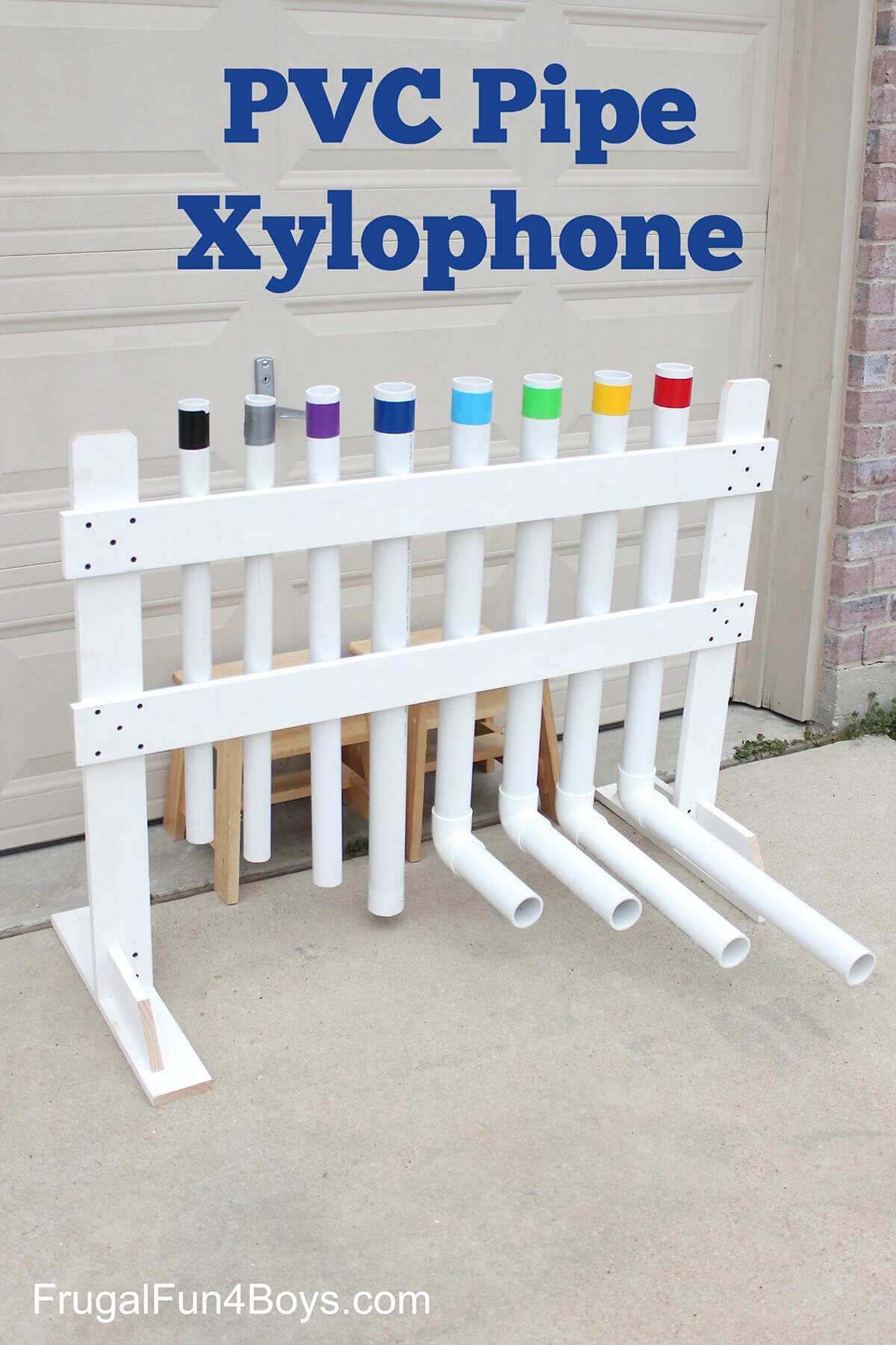 DIY Pipe Xylophone for Young Musicians