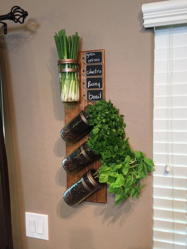 Hanging Jar Herb Garden ‘With a Twist!’