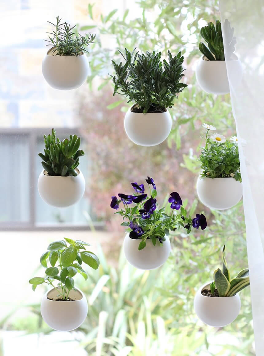 An Ultra-Modern Vertical Garden Idea