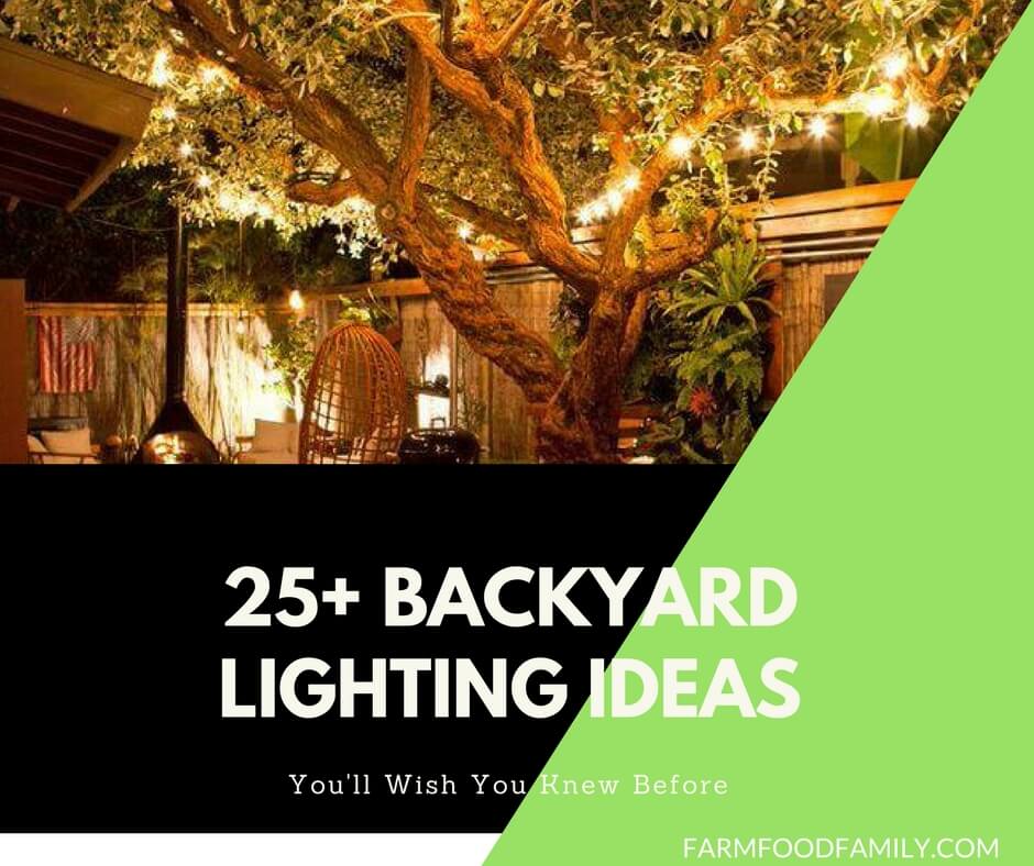 25+ Pretty Backyard Lighting Ideas for Your Home
