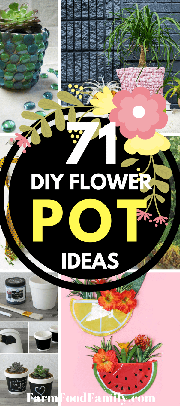 Pretty plants! And what’s a super awesome succulent without the perfect planter? Here are 71 DIY planters for all those spring flowers.