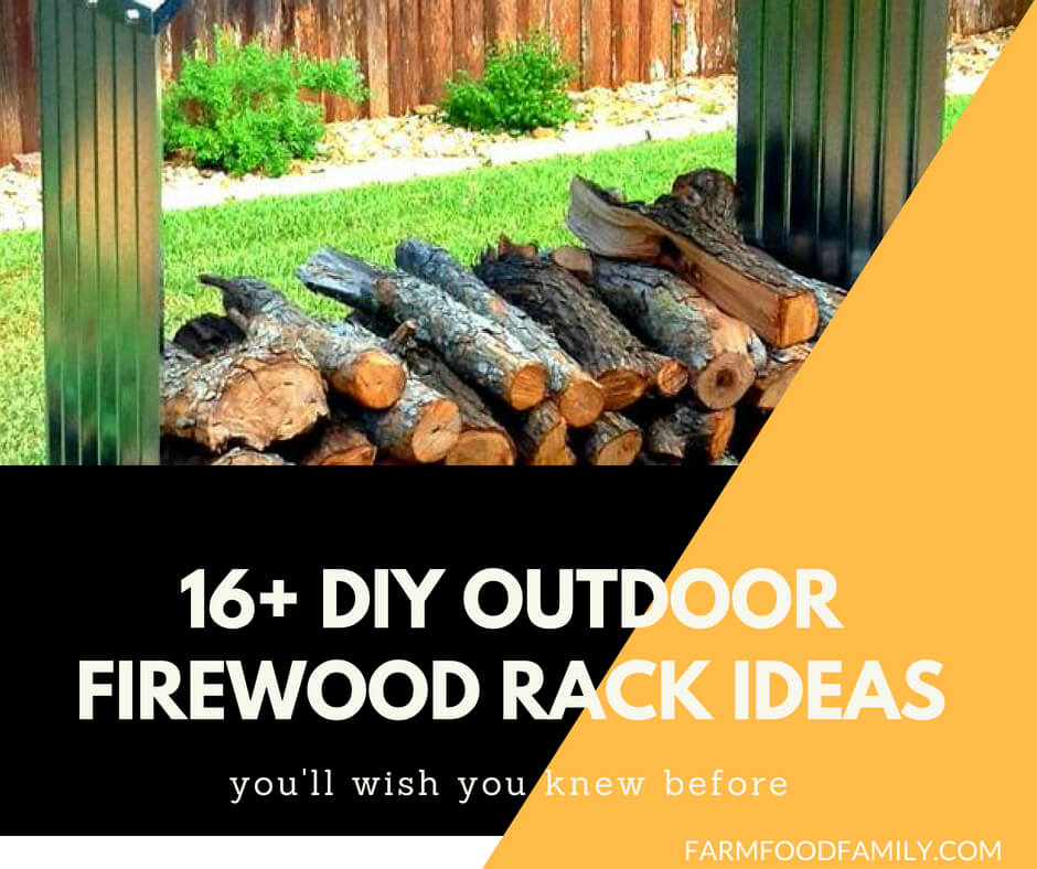 16+ DIY Outdoor Firewood Rack Ideas You Should Try