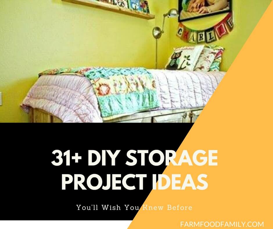 31+ DIY Rustic Organizing and Storage Projects