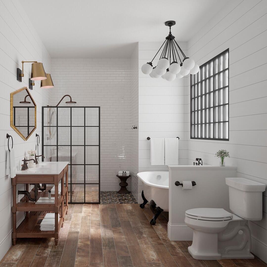 12 farmhouse bathroom decor ideas 1