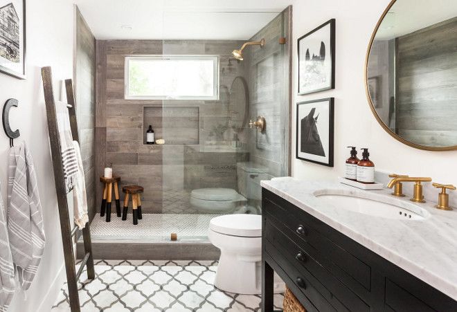 51 Stunning Farmhouse Bathroom Design Decor Ideas - Country Style Home Decor Bathroom