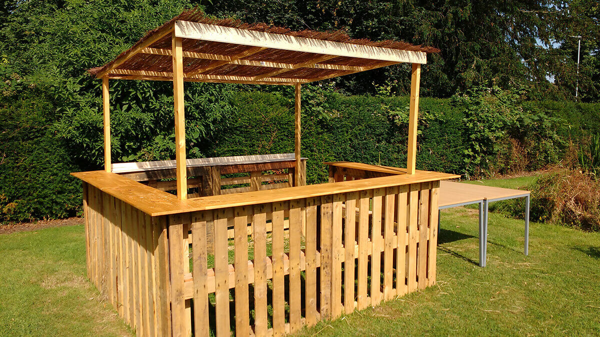 A Shaded Enclosure: Perfect for a Picnic Table