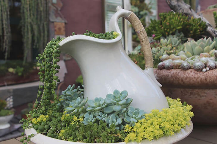 Spilled Flower Pot Ideas