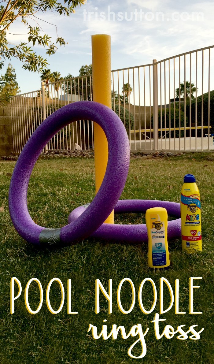 POOL NOODLE RING TOSS