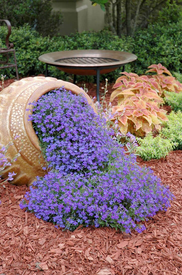 Spilled Flower Pot Ideas