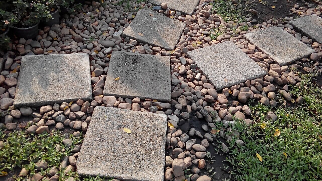 Stepping Stone Garden Path