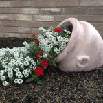 Spilled Flower Pot Ideas
