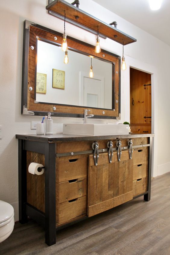 35 rustic bathroom vanity ideas 1