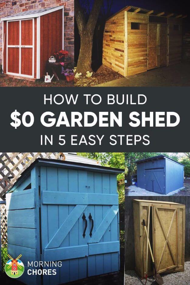 $0 Garden Shed