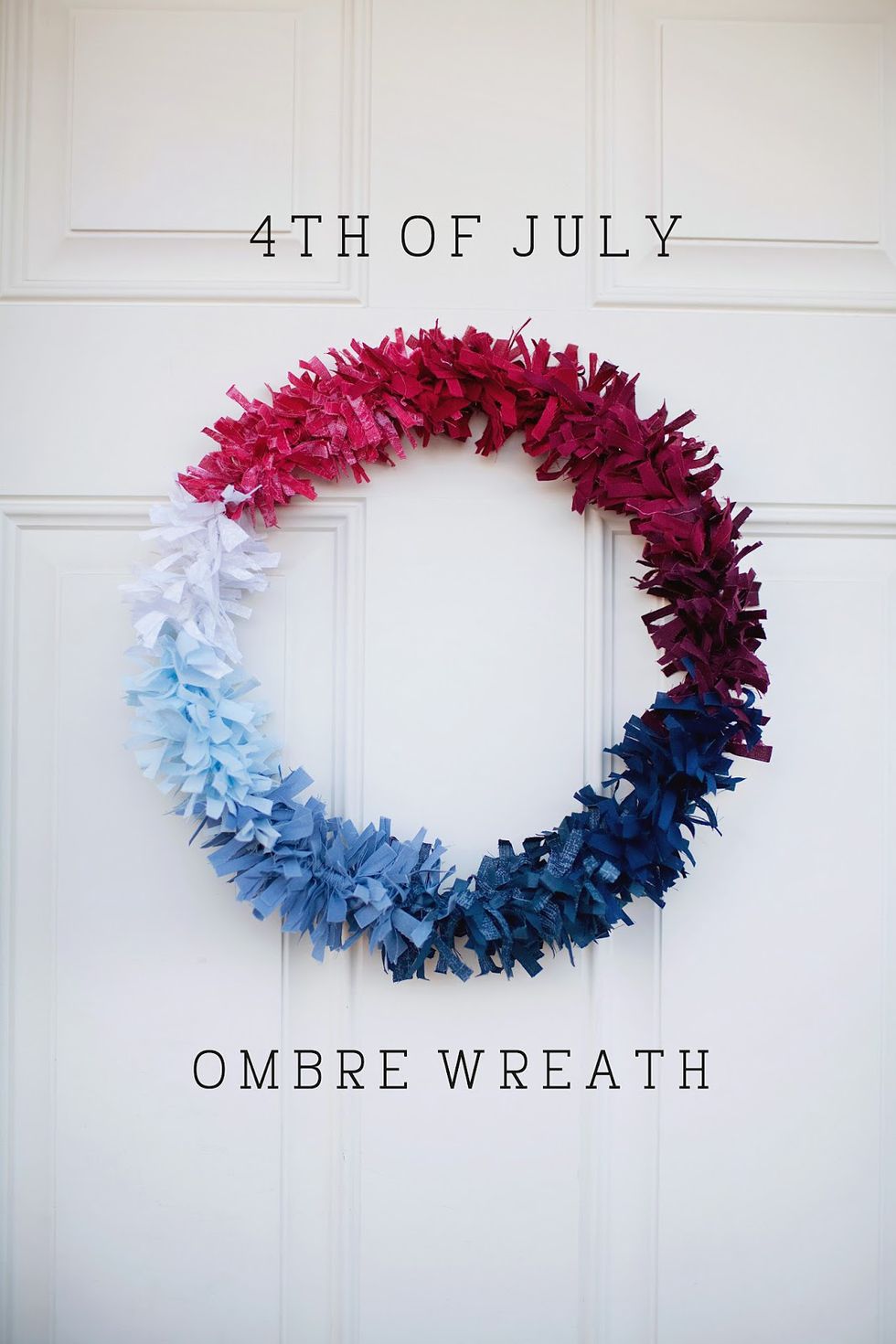 Ombre Wreath