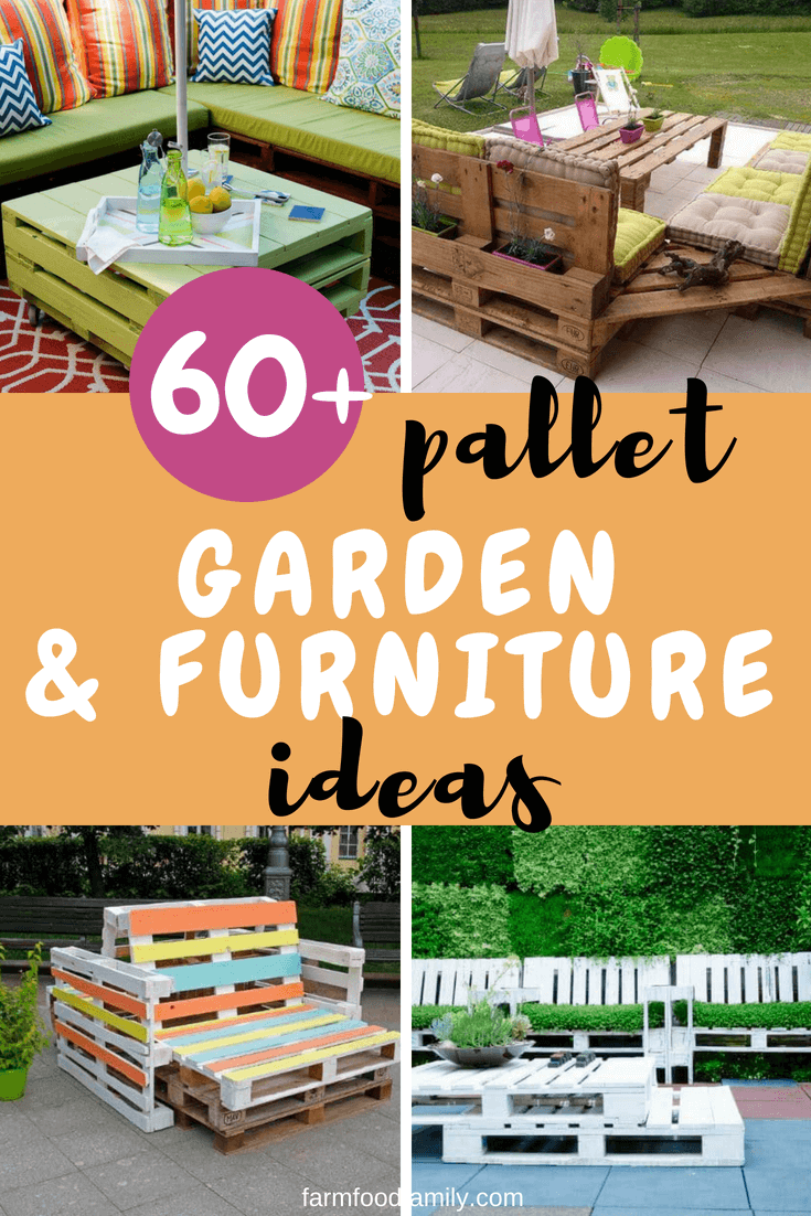 In this article, we will checkout 60+ different pallet garden and furniture ideas that will help you extend your space into the backyard.